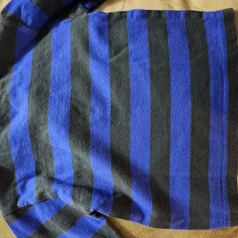 Baby GAP Blue and Green Striped Rugby Shirt